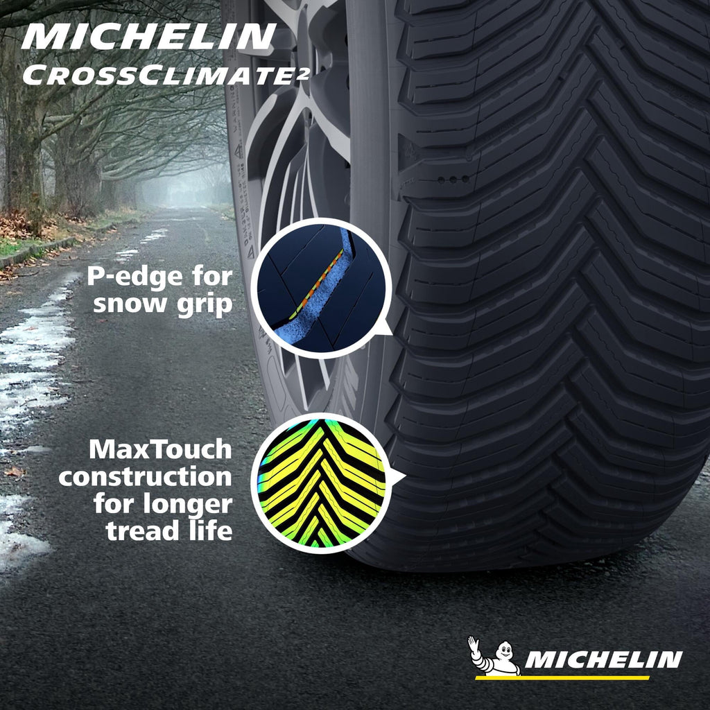 Michelin CrossClimate2 All-Season 255/45R19/XL 104V Tire
