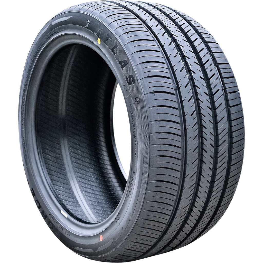 Set of 4 (FOUR) Atlas Force UHP A/S 225/45R19 96Y XL High Performance All Season Tires Fits: 2014-17 Mazda 6 Grand Touring, 2011-13 INFINITI G37 IPL