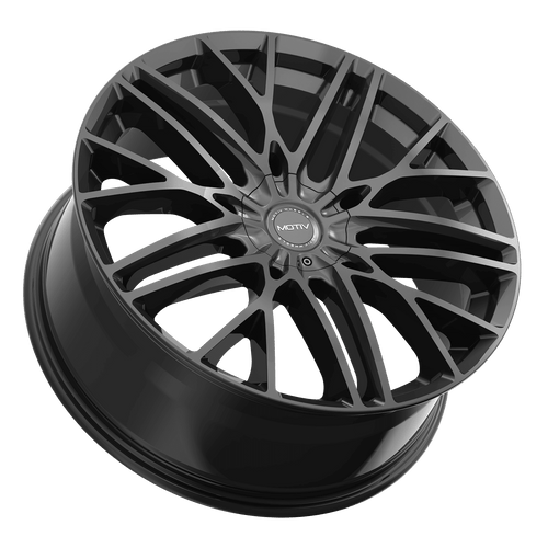 20x8.5 Motiv 437B Black Wheel 5x4.5/5x120 (40mm) (HB 74.1)